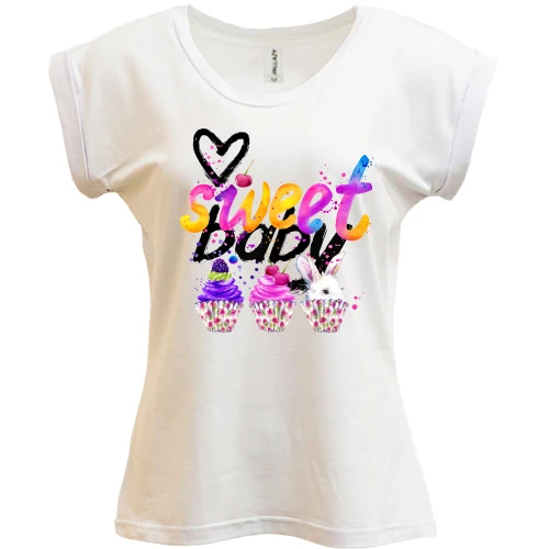 Футболка женская PANI Sweet baby (1)