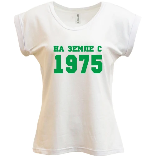 Футболка женская PANI, Синий, На земле с 1975