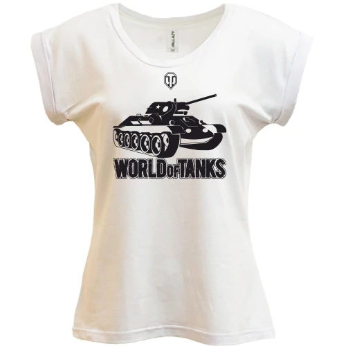 Футболка женская PANI, Белый, WOT с танком
