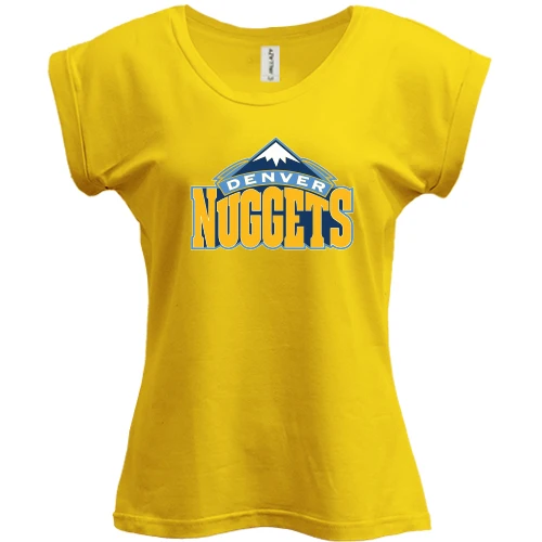 Футболка жіноча PANI, Жовтий, Denver Nuggets