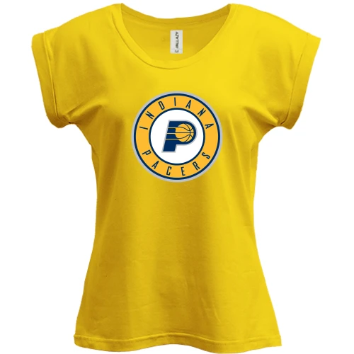 Футболка женская PANI, Желтый, Indiana Pacers