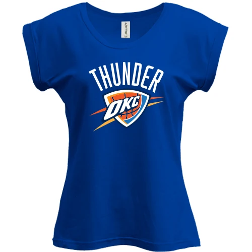 Футболка женская PANI, Синий, Oklahoma City Thunder