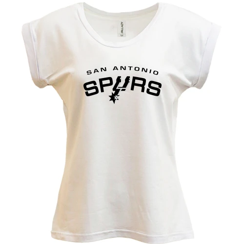 Футболка женская PANI, Белый, San Antonio Spurs