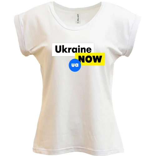 Футболка жіноча PANI, Білий, Ukraine NOW UA