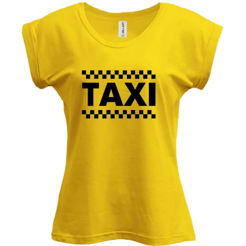 Футболка женская PANI, оранжевый, Taxi