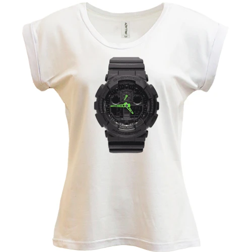 Футболка жіноча PANI, Білий, g shock