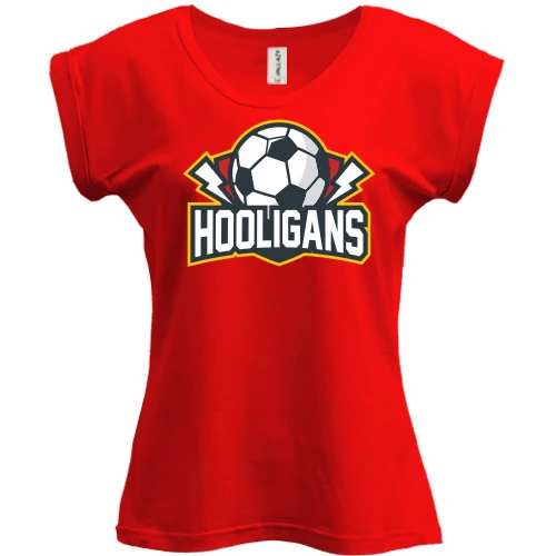 Футболка женская PANI Hooligans Soccer