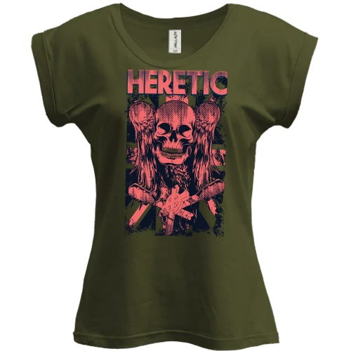 Футболка женская PANI, Хаки, heretic
