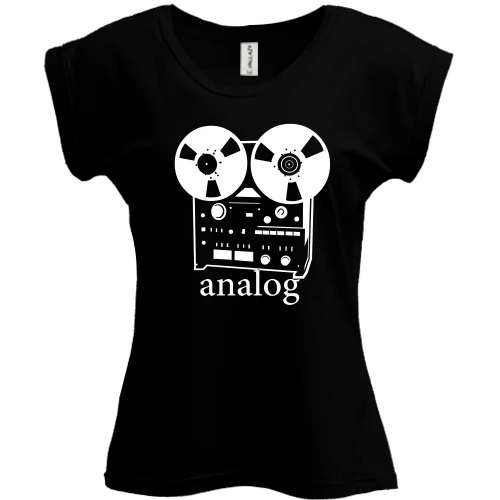 Футболка жіноча PANI, Чорний, Analog