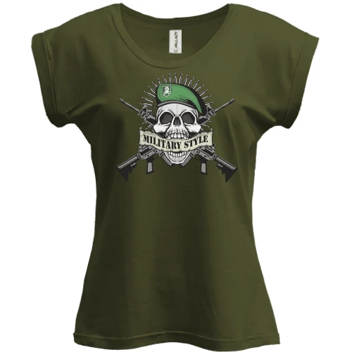 Футболка женская PANI military style