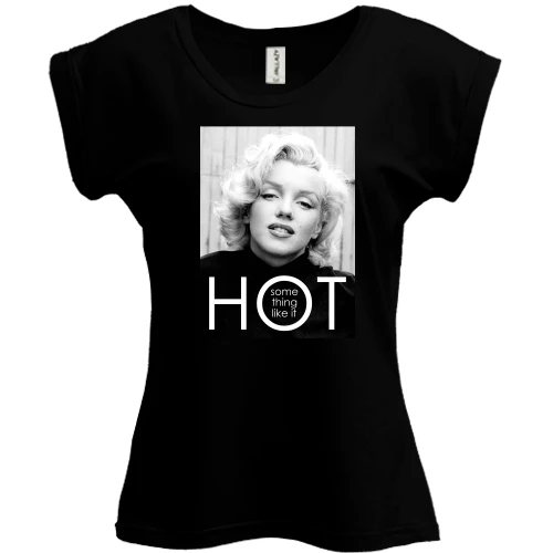 Футболка женская PANI, Черный, Some thing like it HOT