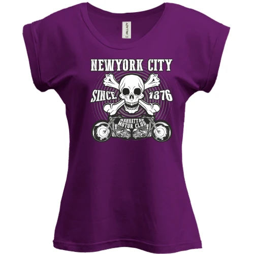 Футболка женская PANI new york city motor club