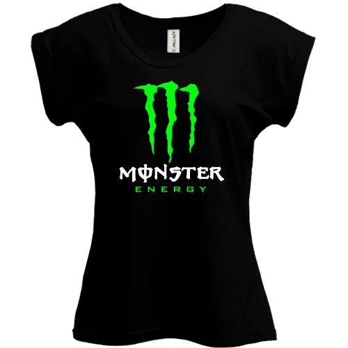 Футболка жіноча PANI, Чорний, Monster energy (2)