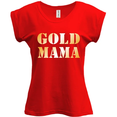 Футболка жіноча PANI Gold мама 2