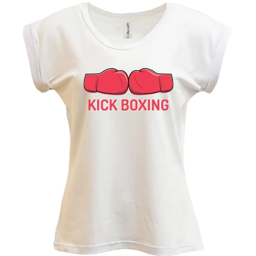 Футболка женская PANI kickboxing перчатки
