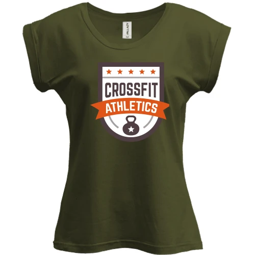 Футболка женская PANI, Черный, crossfit athletics 2