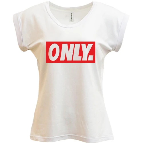 Футболка жіноча PANI, Білий, Only Obey