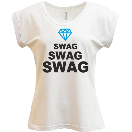 Футболка женская PANI Swag Lines Diamond