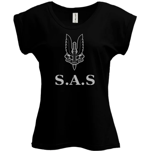 Футболка женская PANI, Черный, S.A.S.