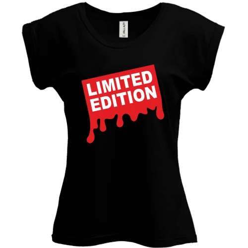 Футболка женская PANI Limited Edition с красными подтёками