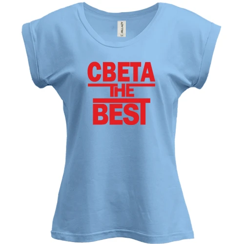 Футболка женская PANI, синий, Света the BEST