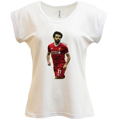 Футболка женская PANI c Mohamed Salah