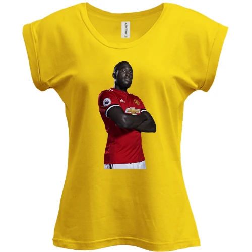 Футболка женская PANI с Romelu Lukaku