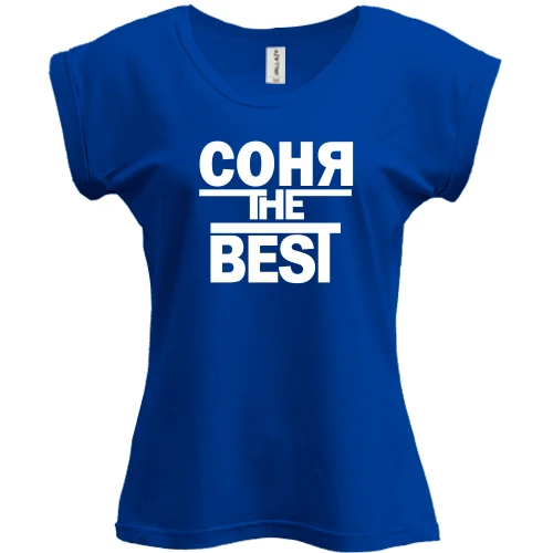 Футболка женская PANI, Синий, Соня the BEST