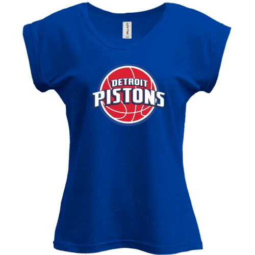 Футболка жіноча PANI, Синій, Detroit Pistons
