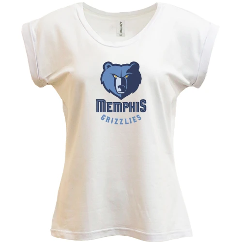 Футболка жіноча PANI, Білий, Memphis Grizzlies