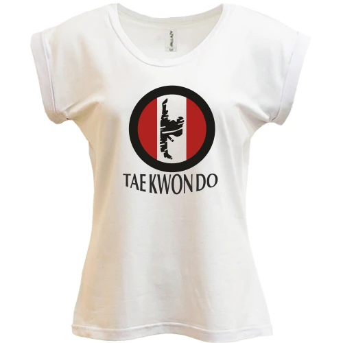 Футболка женская PANI WTF World Taekwondo