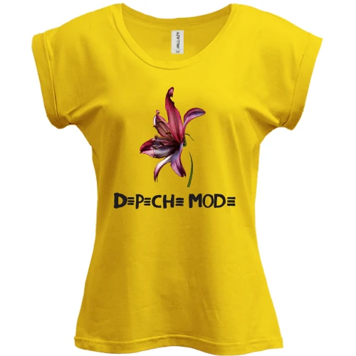 Футболка женская PANI Depeche Mode orchid