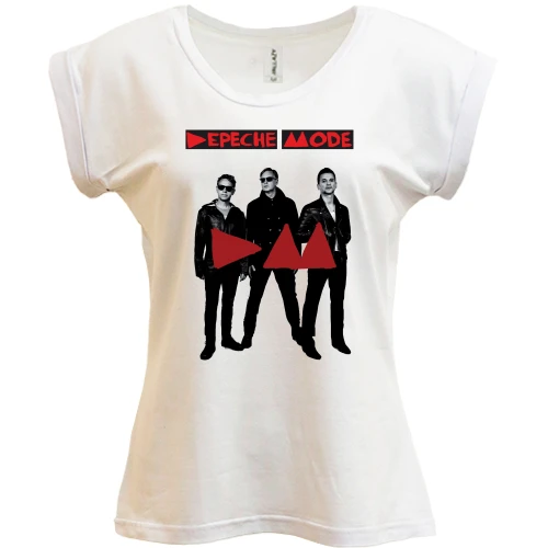 Футболка женская PANI, Белый, Depeche Mode Delta Machine