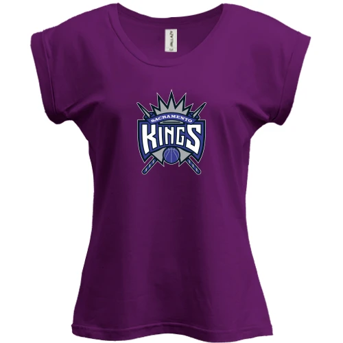 Футболка жіноча PANI, Фіолетовий, Sacramento Kings