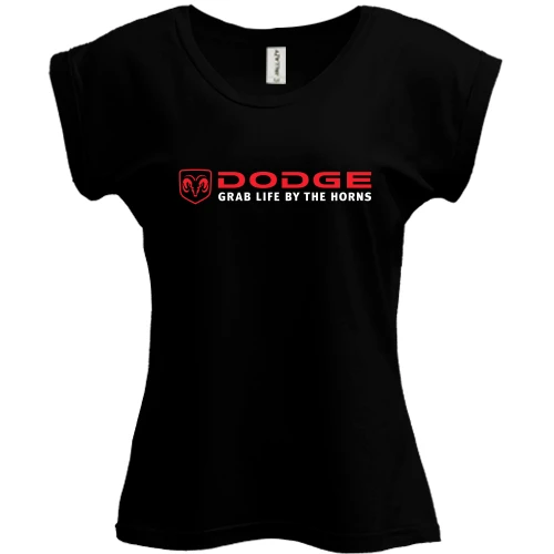 Футболка женская PANI, Черный, Dodge (2)