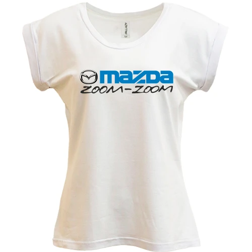Футболка женская PANI Mazda zoom-zoom