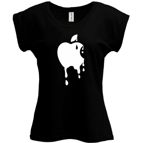 Футболка жіноча PANI, Чорний, Танучий Apple