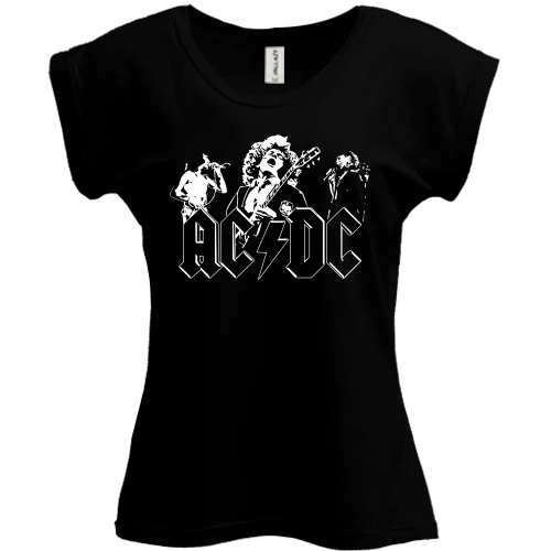Футболка жіноча PANI AC/DC - Let there be rock