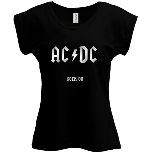 Футболка женская PANI AC/DC Rock on