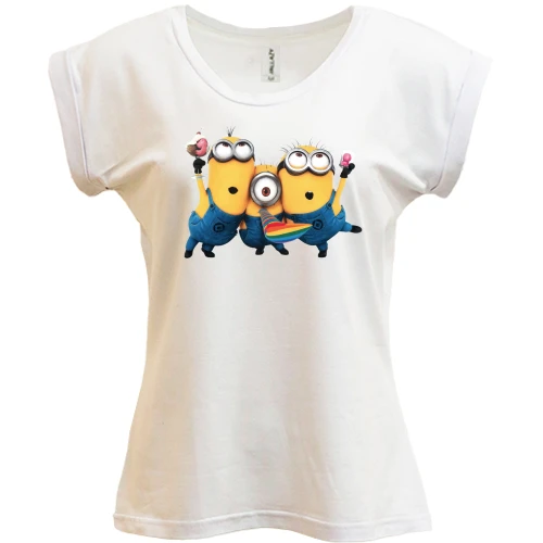 Футболка женская PANI Minions (2)