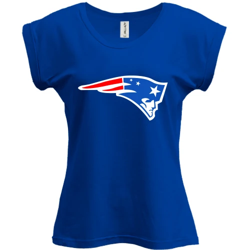 Футболка жіноча PANI, Синій, New England Patriots