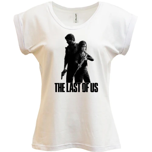 Футболка женская PANI, Белый, The Last of Us (BW)