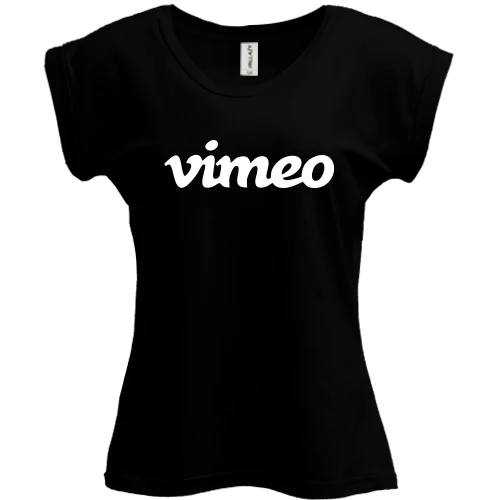 Футболка женская PANI, Черный, "vimeo"