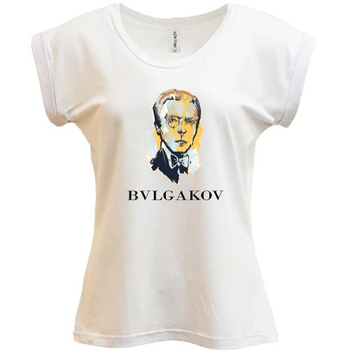 Футболка женская PANI, Белый, "Bulgakov"