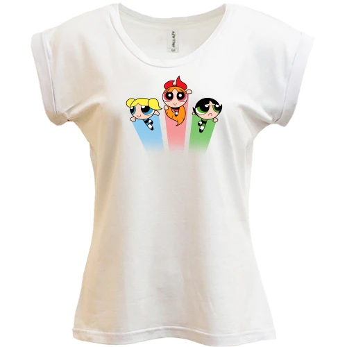 Футболка женская PANI powerpuff girls