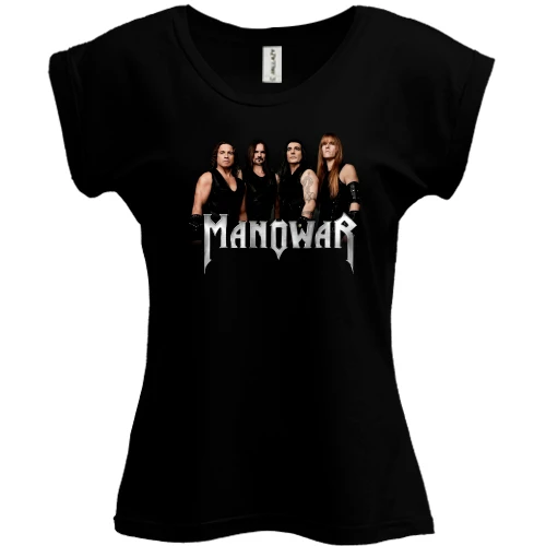 Футболка жіноча PANI, Чорний, Manowar (2)
