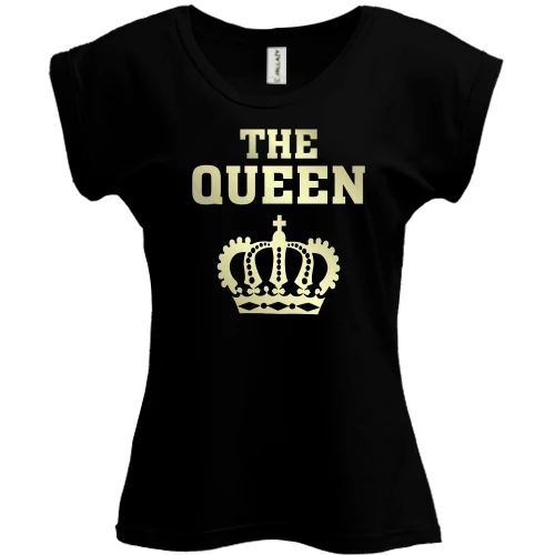 Футболка женская PANI, Черный, The Queen