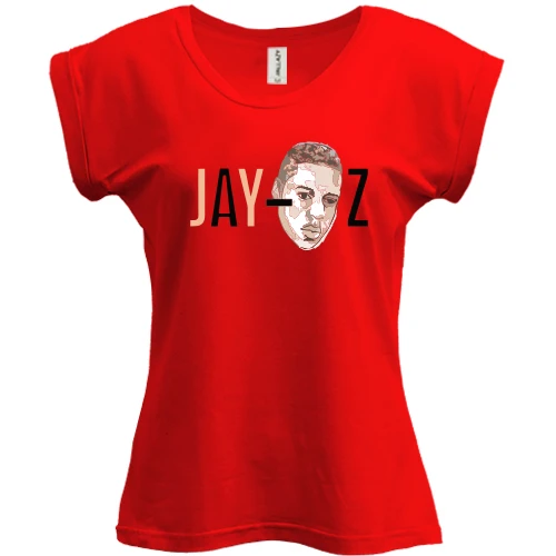Футболка женская PANI, Красный, JAY-Z