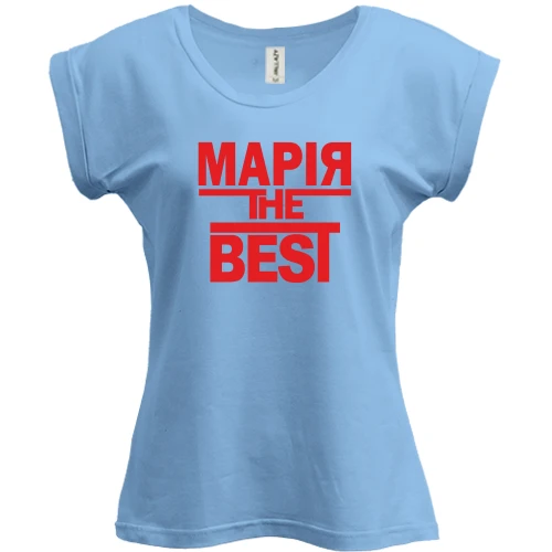 Футболка жіноча PANI, Синій, Марія the BEST