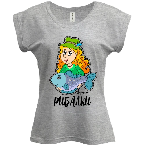 Футболка жіноча PANI Дружина рибалки